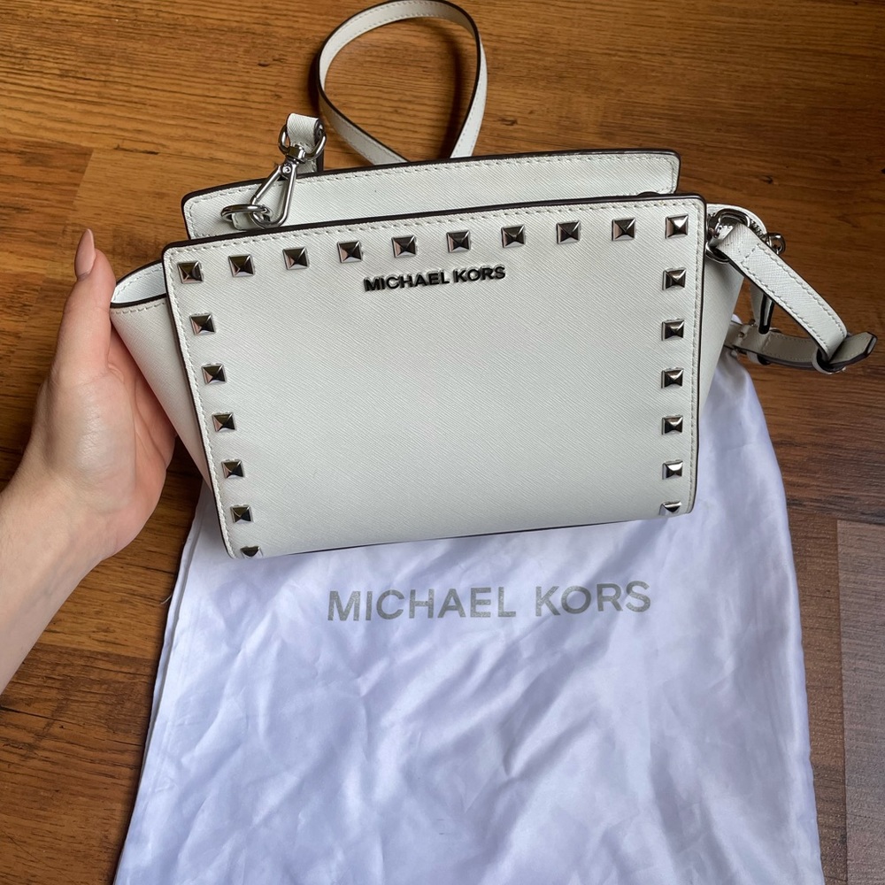 Micheal Kors mini studded Selma bag